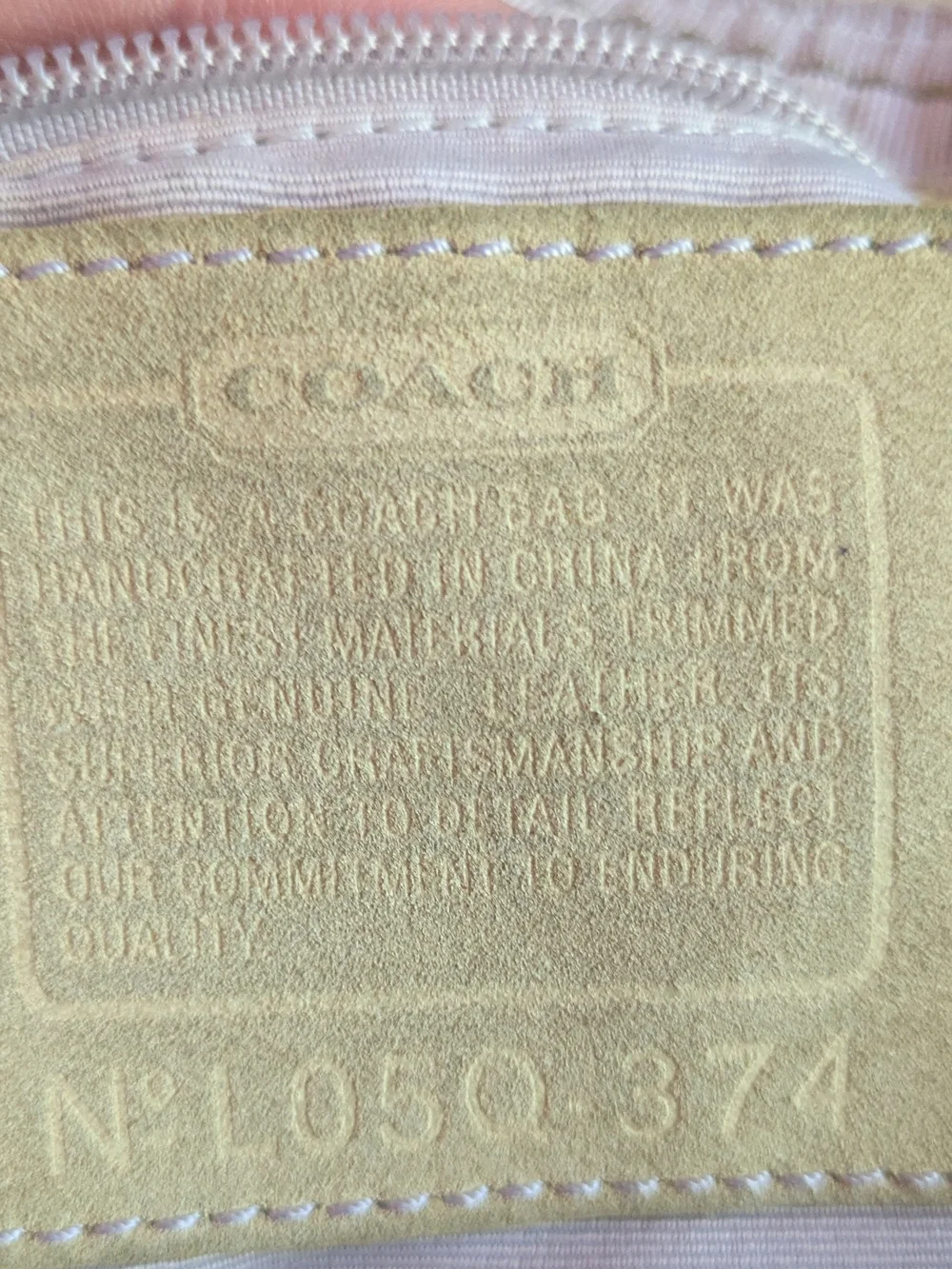 Coach Y2K Vintage 2005 Pastel Patchwork